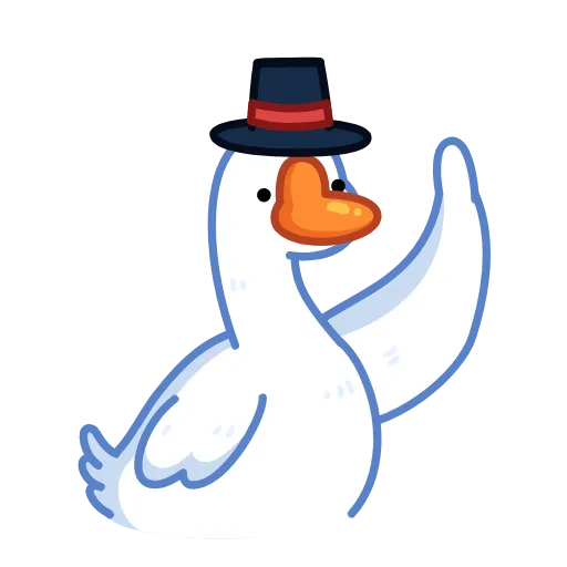 🎩 Эмодзи «Goose emoji -» для Telegram