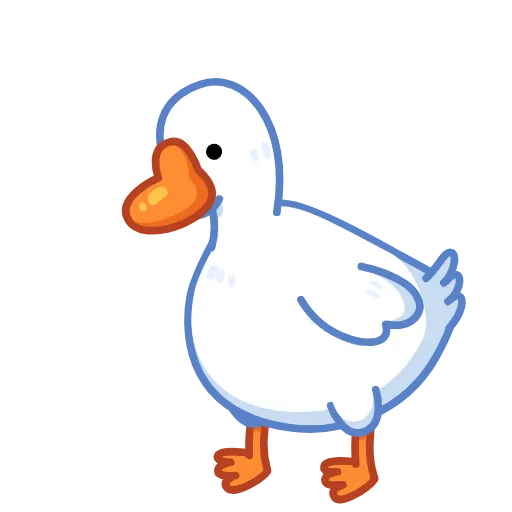 ❤️ Эмодзи «Goose emoji -» для Telegram