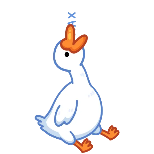 Стикерпак Goose emoji - для Telegram