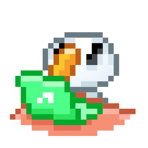 💻 Эмодзи «Goose Emoji - пиксельные эмоджи с гусем» для Telegram