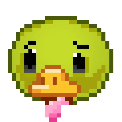 🤢 Эмодзи «Goose Emoji - пиксельные эмоджи с гусем» для Telegram