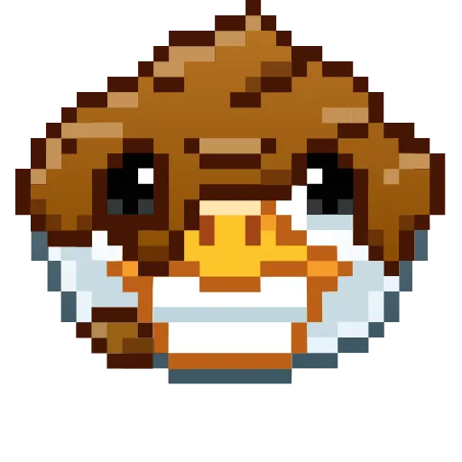 💩 Эмодзи «Goose Emoji - пиксельные эмоджи с гусем» для Telegram