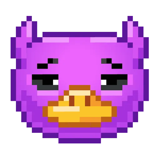 😈 Эмодзи «Goose Emoji - пиксельные эмоджи с гусем» для Telegram