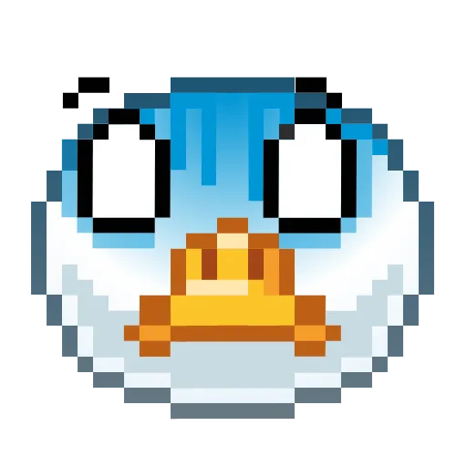 😱 Эмодзи «Goose Emoji - пиксельные эмоджи с гусем» для Telegram