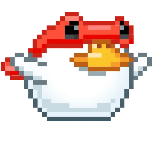 🦸 Эмодзи «Goose Emoji - пиксельные эмоджи с гусем» для Telegram