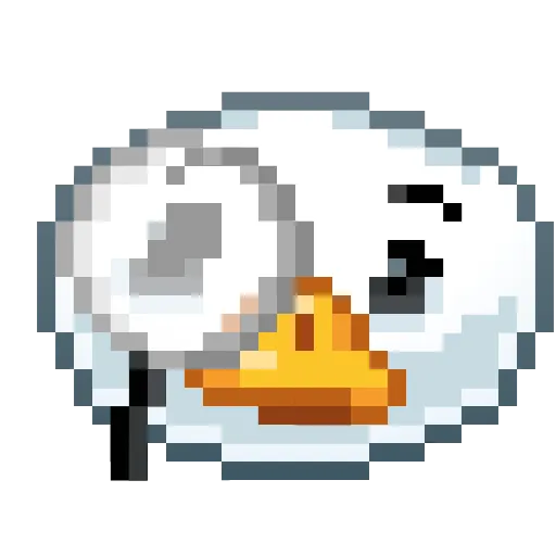 🔎 Эмодзи «Goose Emoji - пиксельные эмоджи с гусем» для Telegram