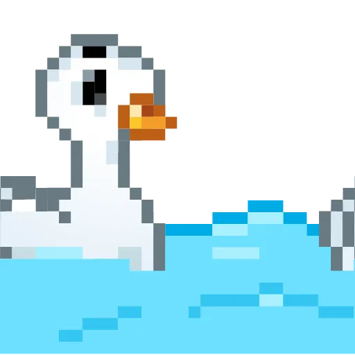 🕺 Эмодзи «Goose Emoji - пиксельные эмоджи с гусем» для Telegram