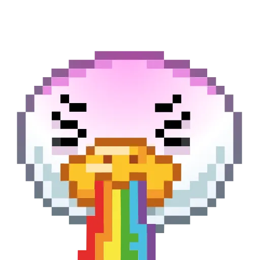 🌈 Эмодзи «Goose Emoji - пиксельные эмоджи с гусем» для Telegram