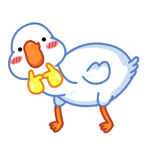 🤗 Эмодзи «Гусь» для Telegram