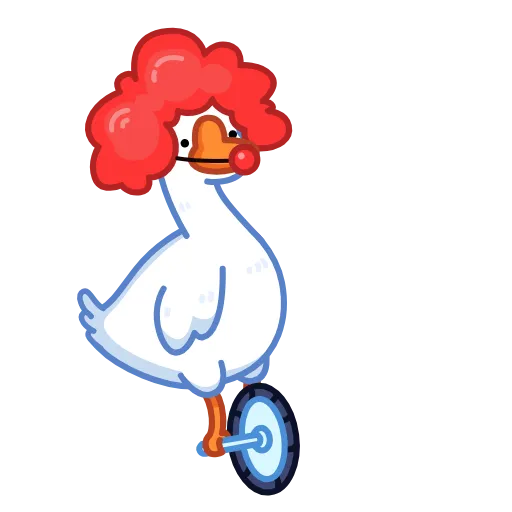 🤡 Эмодзи «Гусь» для Telegram