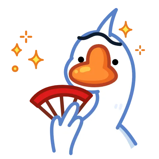 🥵 Эмодзи «Гусь» для Telegram