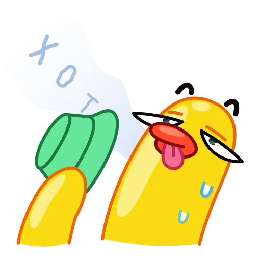 🥵 Эмодзи «Гагусь» для Telegram