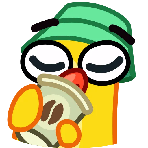 ☕️ Эмодзи «Гагусь» для Telegram