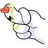 🖕 Эмодзи «Гусь» для Telegram