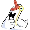 😂 Эмодзи «Гусь» для Telegram