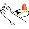 👏 Эмодзи «Гусь» для Telegram