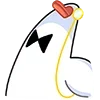 🧐 Эмодзи «Гусь» для Telegram