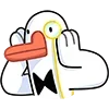😱 Эмодзи «Гусь» для Telegram
