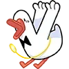 😳 Эмодзи «Гусь» для Telegram