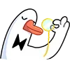 🧐 Эмодзи «Гусь» для Telegram