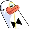 🤨 Эмодзи «Гусь» для Telegram