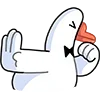 🙅‍♂ Эмодзи «Гусь» для Telegram