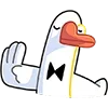 Стикерпак Гусь для Telegram