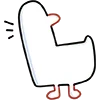☺ Эмодзи «Гусь» для Telegram