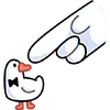 😡 Эмодзи «Гусь» для Telegram