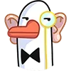 👂 Эмодзи «Гусь» для Telegram