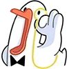 🧐 Эмодзи «Гусь» для Telegram