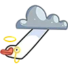 😇 Эмодзи «Гусь» для Telegram