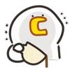 😱 Эмодзи «Goose» для Telegram