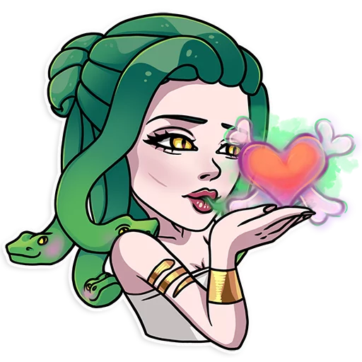😘 Стикер «Medusa» для Telegram