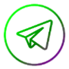 😊 Эмодзи «Зелёные градиент буквы» для Telegram