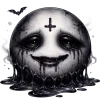 🤩 Эмодзи «Goth» для Telegram
