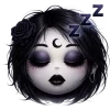 🤩 Эмодзи «Goth» для Telegram