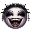 🤩 Эмодзи «Goth» для Telegram