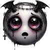 🤩 Эмодзи «Goth» для Telegram