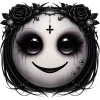 🤩 Эмодзи «Goth» для Telegram