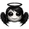 🤩 Эмодзи «Goth» для Telegram