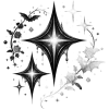 🤩 Эмодзи «Goth» для Telegram