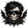🤩 Эмодзи «Goth» для Telegram