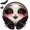 🤩 Эмодзи «Goth» для Telegram