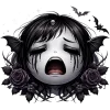 🤩 Эмодзи «Goth» для Telegram