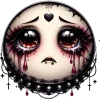 🤩 Эмодзи «Goth» для Telegram