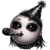 🤩 Эмодзи «Goth» для Telegram