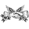 👊 Эмодзи «Gothic Art» для Telegram