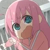 😱 Эмодзи «Goto Hitori Bocchi» для Telegram