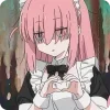 🫶 Эмодзи «Goto Hitori Bocchi» для Telegram